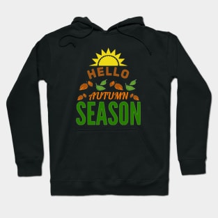 Hello Autumn Season Hoodie